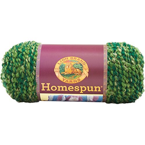 Lion Brand Yarn 790-604 Homespun Yarn, Forest